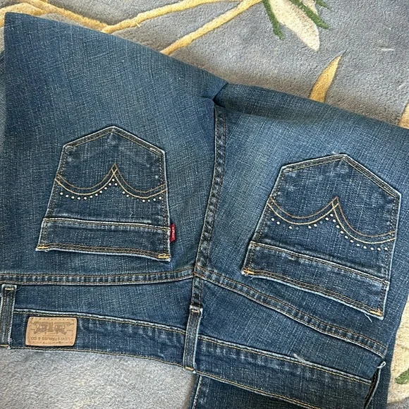 Levis‎ 515 Boot Cut Denim Jeans Size Small